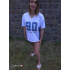 Dames tshirt denimlook